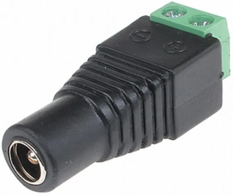 Connecteur DC femelle à visser