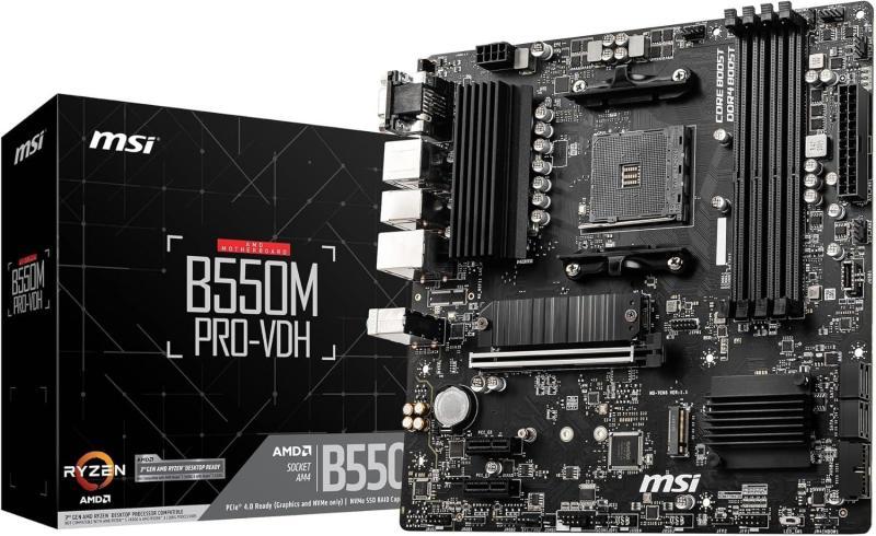 CARTE MERE AMD MSI B550M PRO VDH