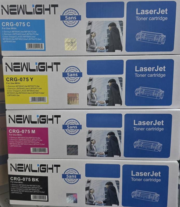 PACK TONER CANON MF664 / MF667 / CRG 075 -- NEWLIGHT --