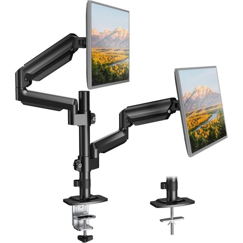 SUPPORT ECRAN DTS09D support 13"_32"/poids 2_10kg/inclination +55°_-55°/rotation +90°_-90° couleur NOIR