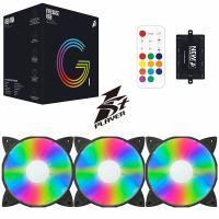 Ventilateur G1 COMBO First Player RGB (3 ventillo+HUB+commande)