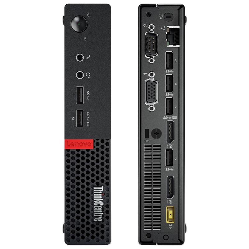 Unité MINI LENOVO THINKCENTRE M710Q CPU I3 6eme /RAM DDR4 8Go/SSD NVMe 256GB / Display Port /vga/avec chargeur original