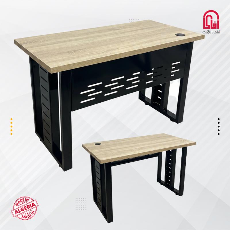 Bureau ML IRON (L160/H75/P70cm) (D-Sonoma P-Noir Mat) (1006106)