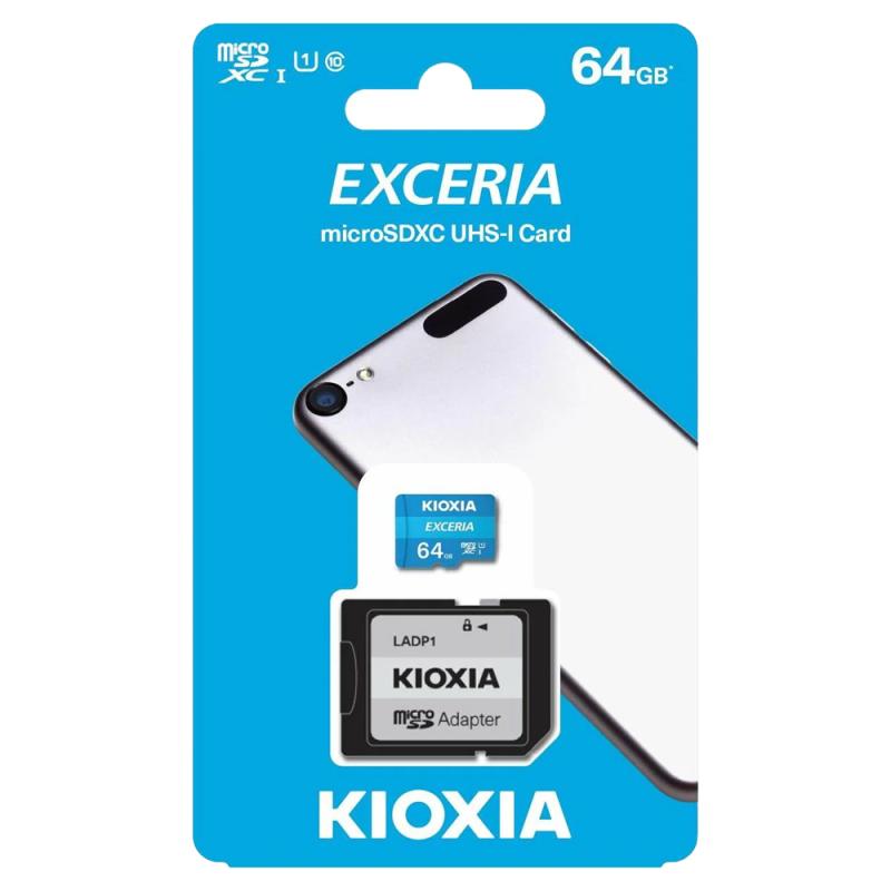 CARTE MEMOIRE Micro SD 64 Go KIOXIA