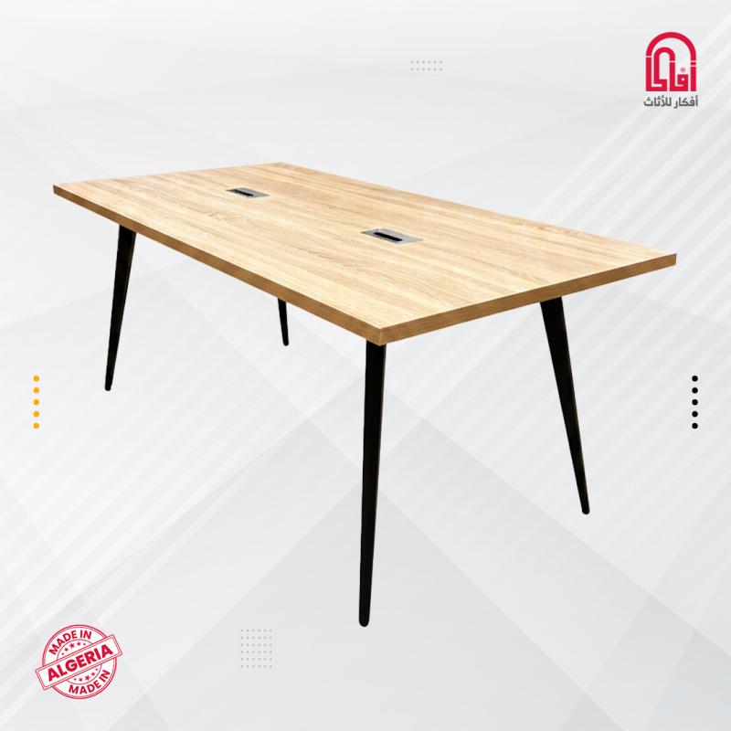 TABLE TRAVAIL SLIME PIED METALIQUE 180*90