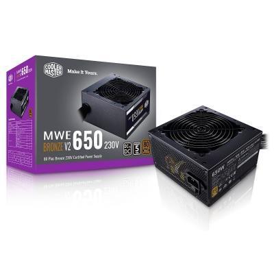 ALIMENTATION COOLER MASTER MWE 650W 80 PLUS BRONZE V2