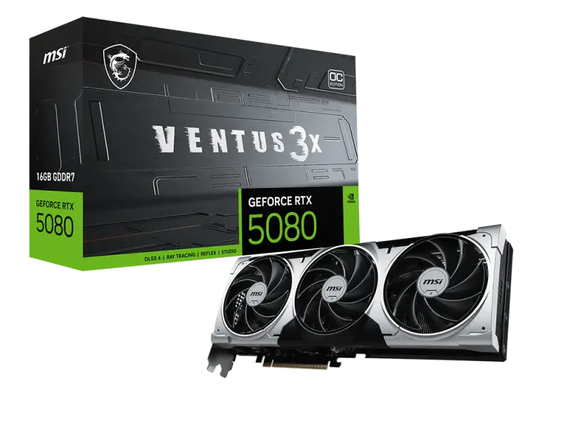 CARTE GRAPHIQUE MSI RTX5080 16G VENTUS 3X OC