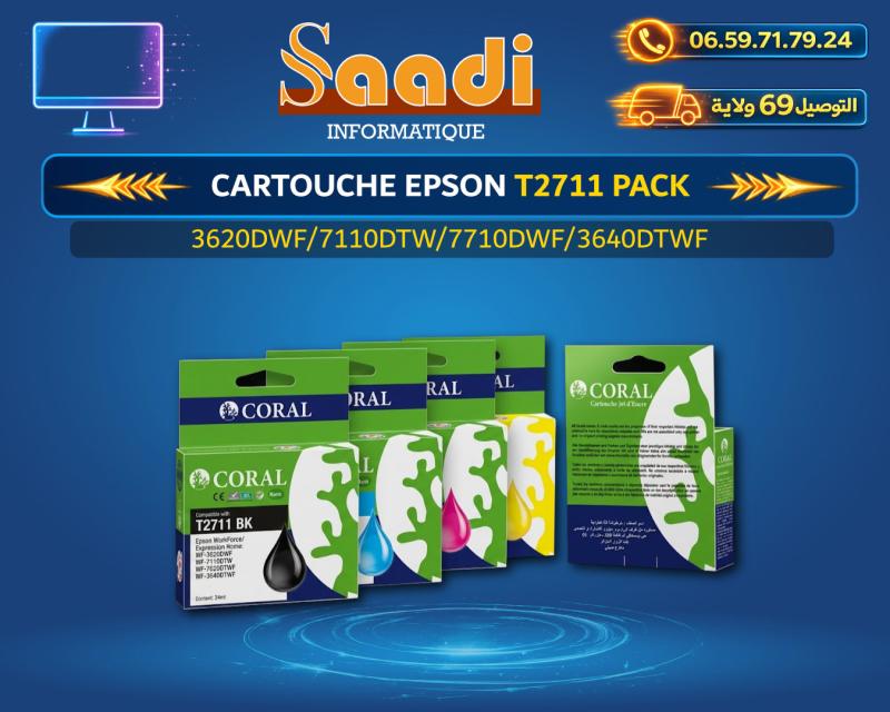 CARTOUCHE EPSON T2711 PACK