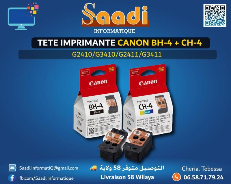 TETE IMPRIMANTE CANON BH-4 + CH-4 [G2410/G3410/G2411/G3411]