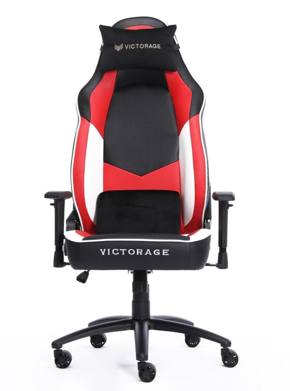 CHAISE GAMING VICTORAGE BLACK/RED