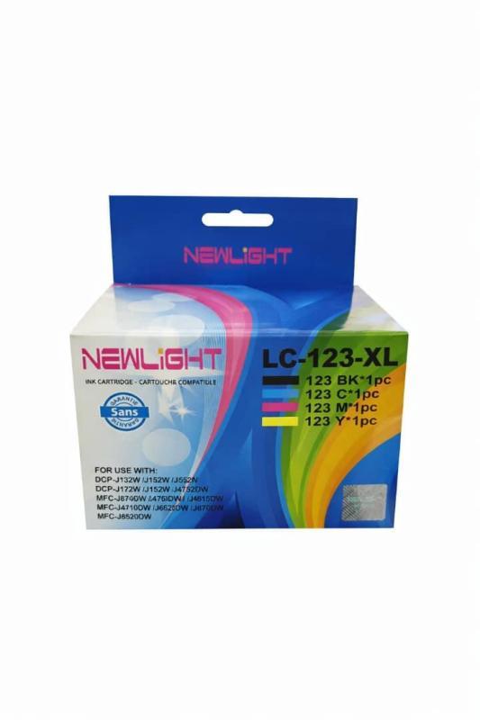 Pack BROTHER LC123XL BK/CY/MG/YL (SETS) - NEWLIGHT