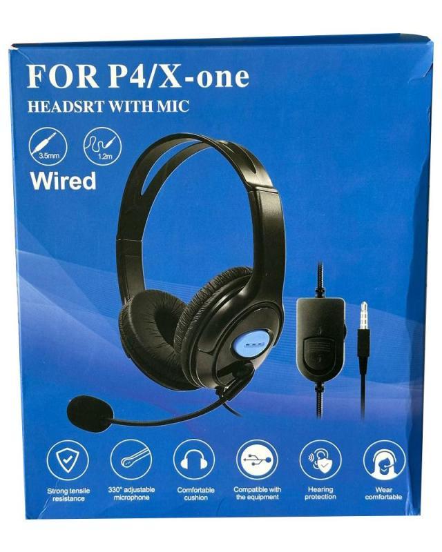Casque de jeu avec micro P4/X-One